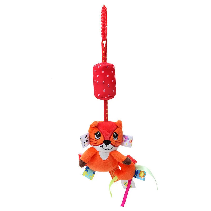 Soft Animal Handbell Rattle Teether Baby Toy for Newborns – Giggle ...