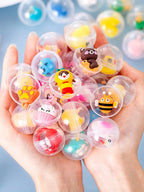 50pcs Capsule Dolls Blind Box Surprise Ball, Mini Round Cute Capsule, Perfect Party Favors,Treasure Classroom Prizes