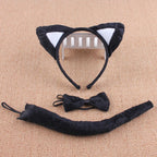 Anime Cute Animal Dress Cosplay Giraffe Frog Tiger Mouse Monkey Costumes Accessory Sweet Headwear Tail Bow Birthday Day Gifts
