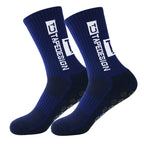 Professional Anti-slip Football Socks Men Women Non-slip Soccer Basketball Tennis Sport Socks Grip Cycling Riding Socks 1 Pair