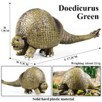 Oenux Prehistoric Wild Animals Doedicurus Armadillo Doedicurus Sabretooth Model Action Figures PVC Collection Toy Kid Gift
