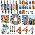 NEW Zootopia Party Favor Zootopia 2 Birthday Decoration Judy Nick Gary Party Supplies Zootropolis Coil Notebook Box Bag Card Kid
