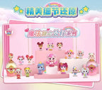 New Catch Teenieping Kawaii Anime Figures Magic Sweetheart Cake Series Love Princess Sweetheart Play Home For Kids Birthday Gift