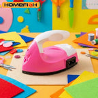 Mini Electric Iron Portable Travel Craft Clothing Sewing Pad Electric Protection Household Cover Iron Supplies