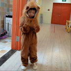 Child Deluxe Lion King Costume Baby Kid Adult Furry Animal Carnival Party Halloween Cosplay Costume Fancy Movie Role Jumpsuit
