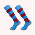 23-24 Season European Football Club Styles Children Adults Soccer Socks Boys Kid's Long Knee High Towel Bottom Sports Sock