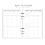 A5 A6 A7 Laser Notebook Planner Organizer Binder Books Journal Sketchbook Accessories Diary Office Supplies Notebook