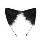 FluffyAnime Animal Fur Fox Tail Cat Paws Gloves and Ears Headwear Face Mask Cosplay Costume  Set Halloween Party Accessorie