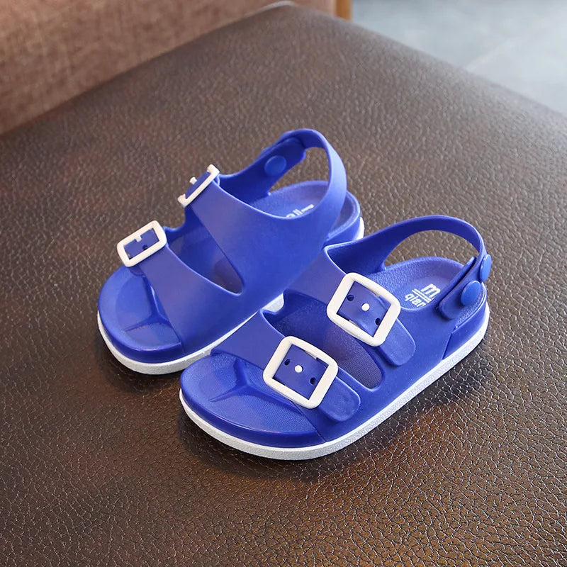 Kids Closed Toe Sandals Lightweight Beach Shoes for Children