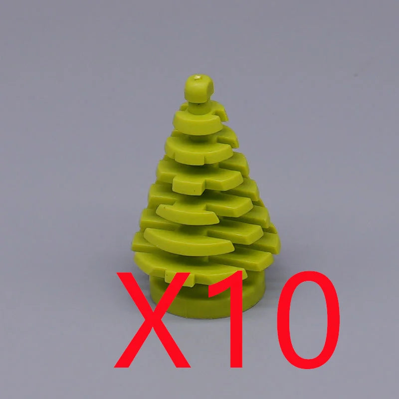 City Plant Building Blocks Accessories for DIY Brick Creations