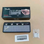 Creative Fender Radio Plugs Key Holder Retro Wall Mounting Keys Holder Jack Zinc Alloy Key Organizer Music Key Storage Frame