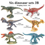 Oenux Mini Wild Forest Animals Insect Dinosaur Model Owl Fox Squirrel Hedgehog Fox Frog Figurines Cake Toppers Kid Toy Gift