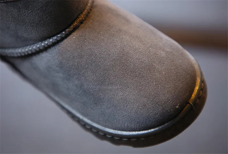 Fashion Children Casual Shoes Girls Boys Cotton Snow Boots Warm Kids Boots Boy Winter Cotton Shoes Sneakers ботинки мартин
