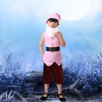 Children Snow White Seven Dwarfs Costume Children Christmas Halloween Short Sleeves Costumes Kids Cosplay Performance Costume