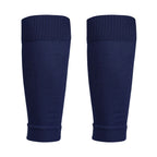 Loogdeel 1 Pair Football Socks Soccer Leg Brace Sleeves Breathable Sport Sock Adult Kids Shin Guards Calf Protection Leg Cover
