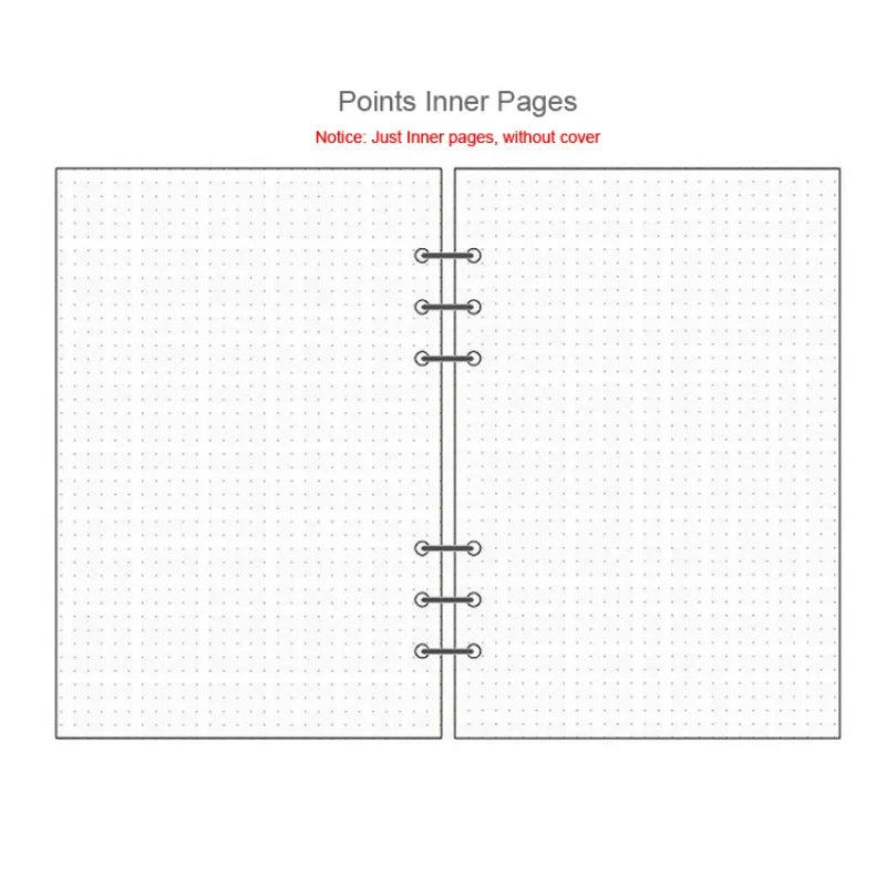 A5 A6 A7 Laser Notebook Planner Organizer Binder Books Journal Sketchbook Accessories Diary Office Supplies Notebook