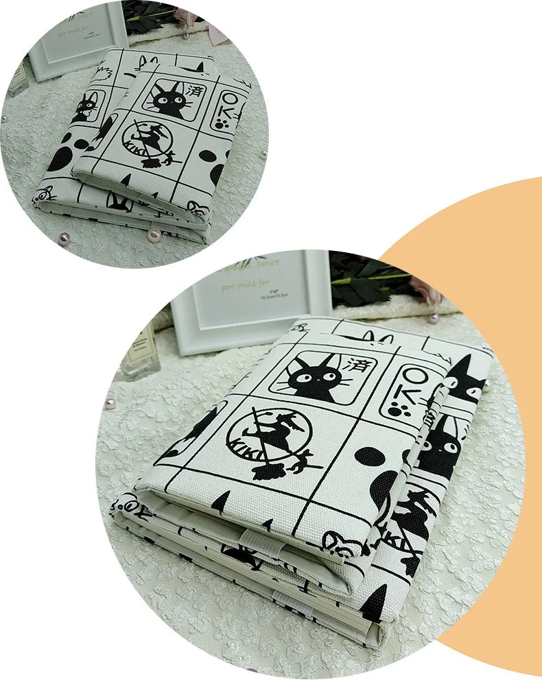 A5/A6/Weeks/Square Handmade Book Jacket, Fabric Lace Lace, Diary Protective Book Cover