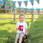 New Paw Patrol Banner Kids Birthday Bunting Pennant Baby Shower Wedding Garland Flag Party Outdoor Garden Decoration Supplies