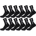 Football Socks Non Slip Grip for Men Women Basketball Baseball Soccer Cycling Running Hiking Tennis Skateboard Exercise
