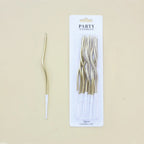 6/12/48pcs/1case Birthday Candles Spiral Cake Candles  Long Thin Cake Candles For Wedding Party And Cake Decoration