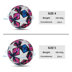 Standard Seamless Soccer Ball High Quality PU Material Size 4 5 Professional Outdoor Sports Match Training Football