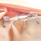 Handmade Crystal Headbands for Women Crown Bridal Party Elf Hair Accessories Wedding Tiara Jewelry Hair Hoop Tiara Accessories