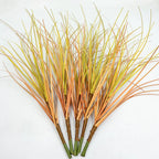 5Pcs Artificial Onion Grass Fake Greenery For DIY Wedding Venue Home Decor Potted Ornament Fake Plant Outdoor Garden Decoration