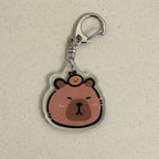 INS Capybara Four-layer Large Capacity Pen Bag Cute Cartoon Pencil Case Stationery Organizer Storage Bag For Students Gift