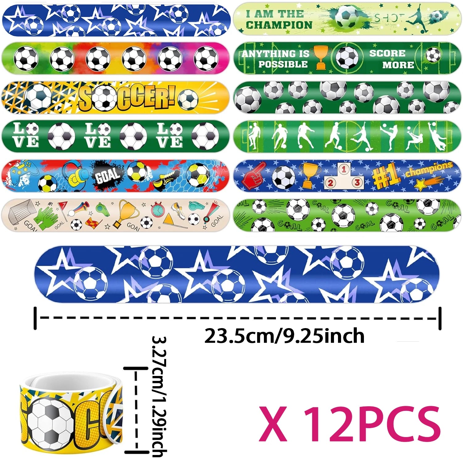 Soccer Party Favors Football Theme Bracelets Keychain Pin Ball Maze Game Gifts  Birthday Party Pinata Fillers Christmas Gift
