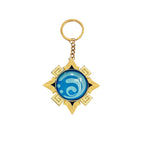 Game Impact Natlan Visions Pendant Cosplay Fontaine Eye Of God DIY Backpack Keychains Halloween Transparent Glasses Women Gifts
