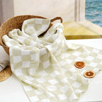 Kangobaby #My Soft Life# 100% Cotton Baby Muslin Blanket Infant Bath Towel Size 80x80cm