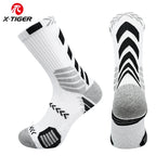 X-TIGER Sports Cycling Socks Breathable Cotton Aero Socks Bicycle Sock Running Hiking Camping Football Basketball Socks Unisex