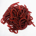 10-100Pcs Realistic TRP Soft-bodied Earthworm Prank Props Frightening Practical Jokes Scare People Easy-to-Use Horror Props