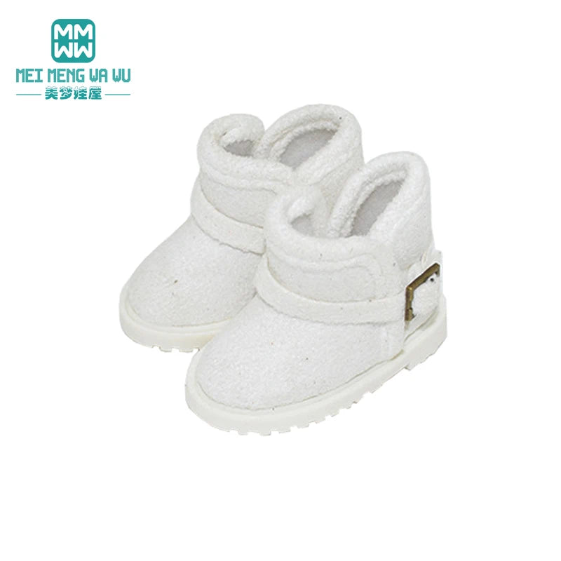 Mini Doll Snow Boots Fashion Shoes for 1/6 BJD Dolls