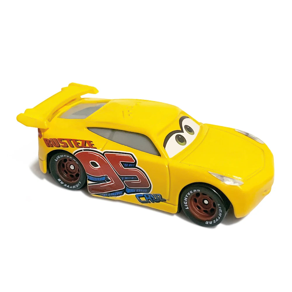 Cars 2 Cars 3 Lightning McQueen Japan Queen Mike Model Cars Toys 1:55 Metal Die Casting Pixar Cars Racing Child Gifts Toys