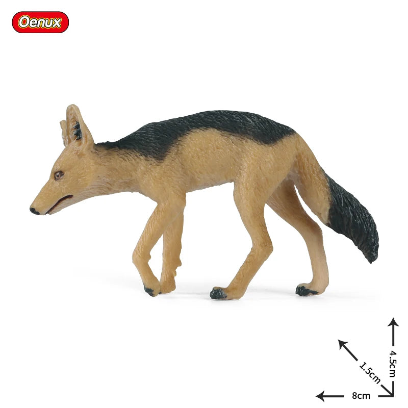 Oenux New Wild Animals Forest Orangutan Pigeon Hedgehog Aardvark Capybara Action Figure Model Figurines PVC Collection Kids Toy
