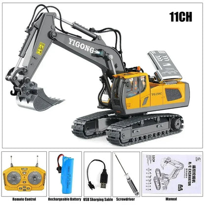 RC Construction Vehicle Toy Remote Control Excavator Truck