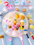 50pcs Capsule Dolls Blind Box Surprise Ball, Mini Round Cute Capsule, Perfect Party Favors,Treasure Classroom Prizes