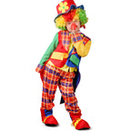 Children's Joker Costumes - Carnival Joker Jumpsuit Halloween Party, Circus Performance Costumes,