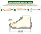 Winter Children's Boots Boys Plus Cashmere Thicken Warm Snow Boots Girls Non-slip Outdoor Boots Student Shoes Hiking Shoes