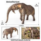 Oenux Prehistoric Wild Animals Doedicurus Armadillo Doedicurus Sabretooth Model Action Figures PVC Collection Toy Kid Gift