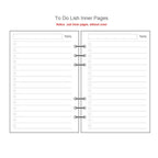 A5 A6 A7 Laser Notebook Planner Organizer Binder Books Journal Sketchbook Accessories Diary Office Supplies Notebook