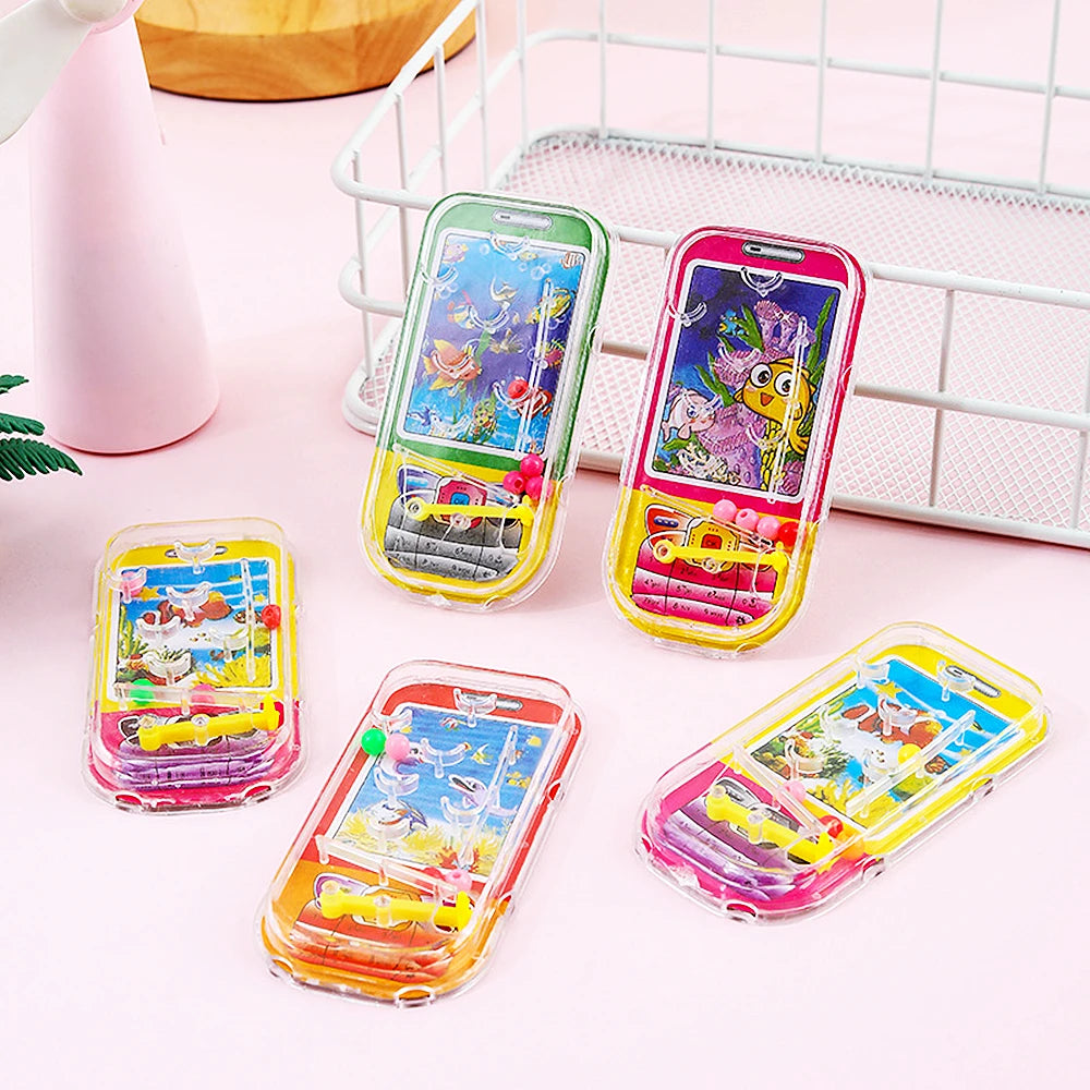 12Pcs MIni Pin Ball Puzzle Marble Game Intelletual Toy Kids Birthday Party Favors Carnival Boys Girls Prizes Piñata Pack Rewards