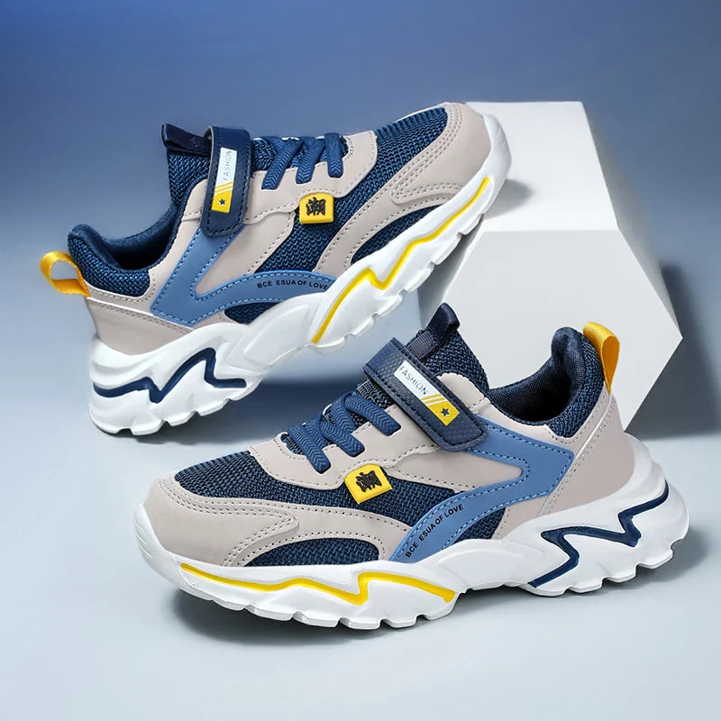 Boys Summer Mesh Sneakers Breathable Running Sports Shoes Kids