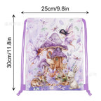 1pc Non Woven Drawstring Bag Birthday Party Gift Bag for Boys Girls Shoulder Storage Bag Multiple Themed Parties to Choose from