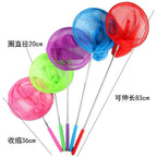 Retractable Fishing Net Insect Butterfly Dragonfly Net Outdoor Portable Fishing Net Children Fun Game Fishing Toys