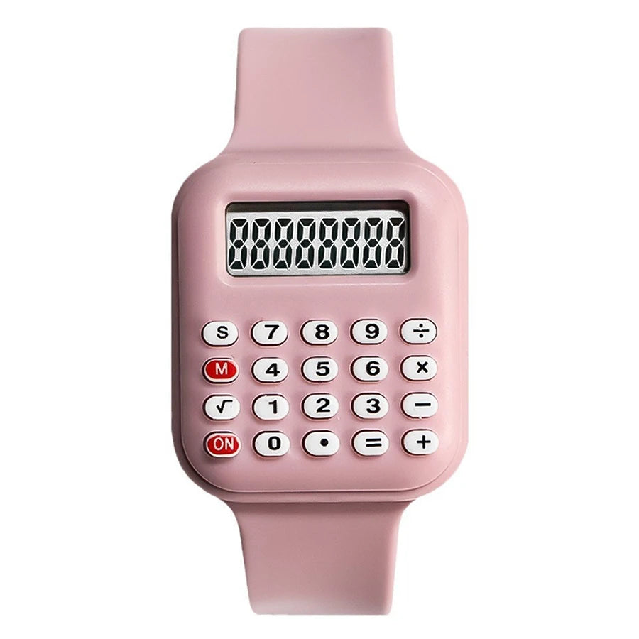 Calculator Watch for Kids – Cartoon LED Digital Sports Watch
