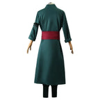 Roronoas Cosplay Costume Anime Kimono Robe Zoro Cloak Uniform Halloween Outfits With Earrings For Comic Con