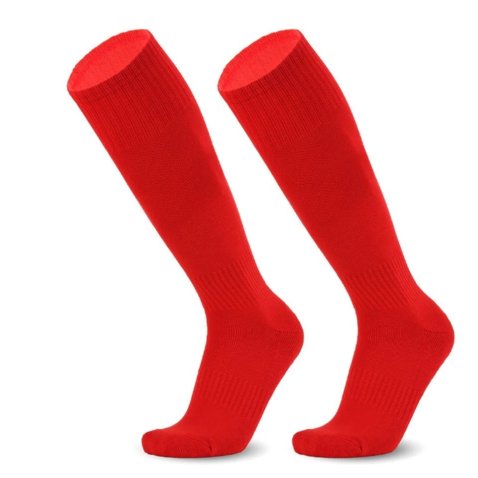 Loogdeel 26-45 Football Sports Socks Cotton Soft Breathable Soccer Baseball Adults Legging Long Stockings Children Boys Girls