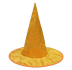 Halloween Witch Hat Flannel Wizard Costume Hat for Parties